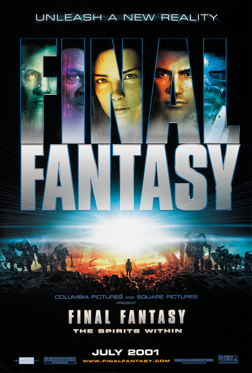 Final Fantasy: The Spirits Within Movie Poster