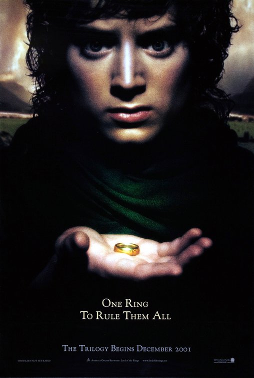 The Lord of the Rings: The Fellowship of the Ring Movie Poster