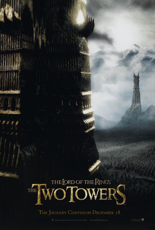 The Lord of the Rings: The Two Towers Movie Poster