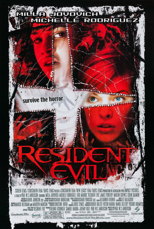 Resident Evil Movie Poster