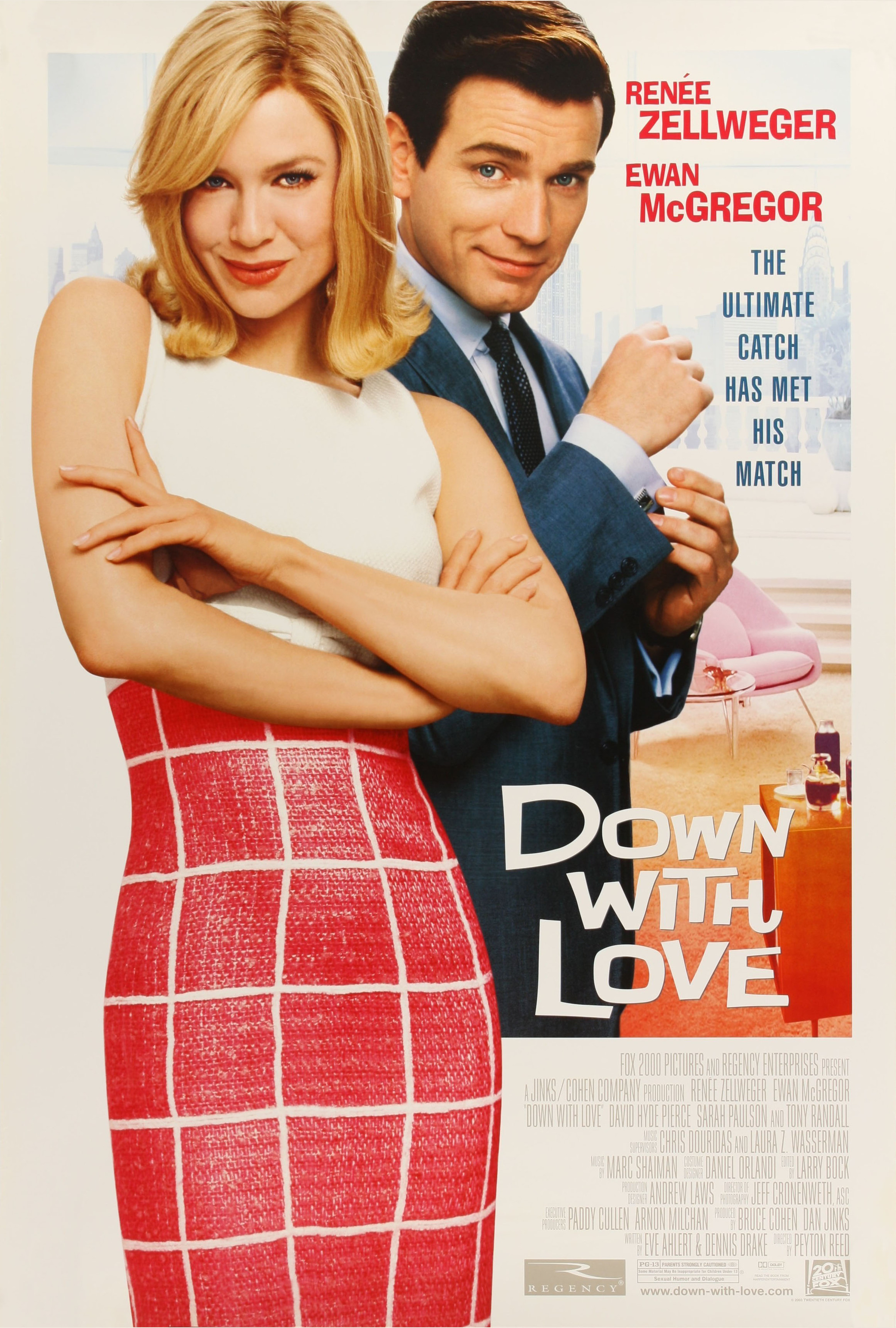 Mega Sized Movie Poster Image for Down With Love (#1 of 5)