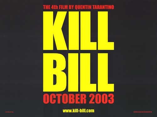 Kill Bill: Vol. 1 Movie Poster