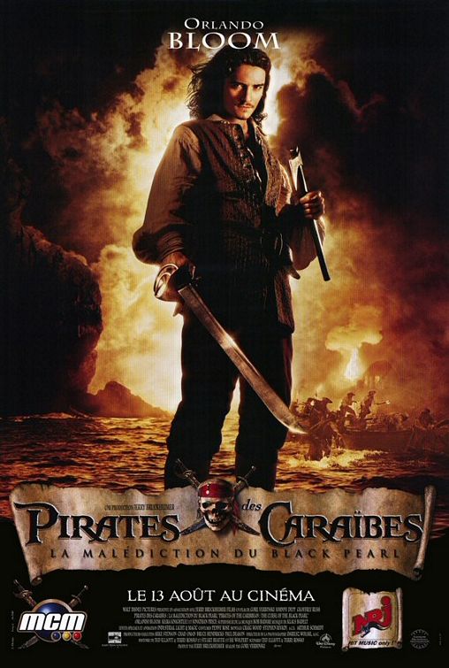 Pirates of the Caribbean: The Curse of the Black Pearl Movie Poster