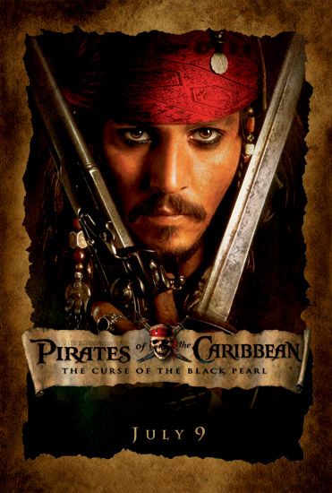 Pirates of the Caribbean: The Curse of the Black Pearl Movie Poster