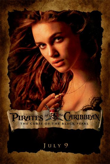 Pirates of the Caribbean: The Curse of the Black Pearl Movie Poster