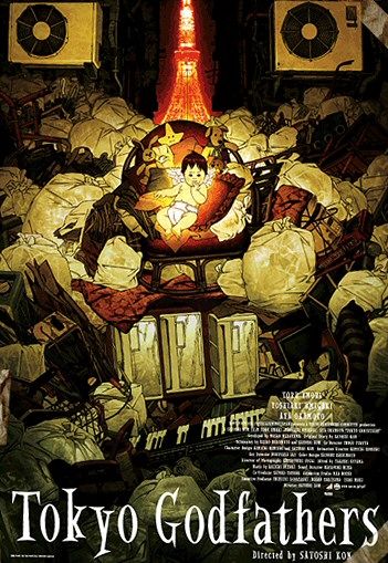 Tokyo Godfathers Movie Poster