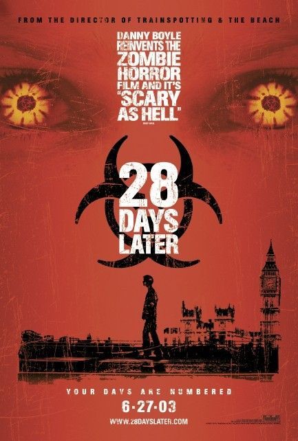 28 Days Later Movie Poster