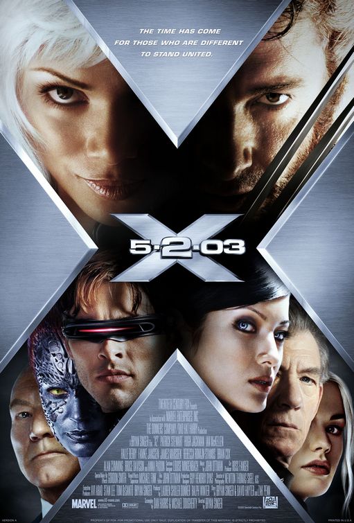 X-Men 2 Movie Poster