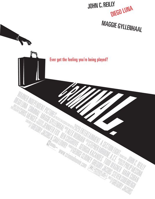 Criminal Movie Poster