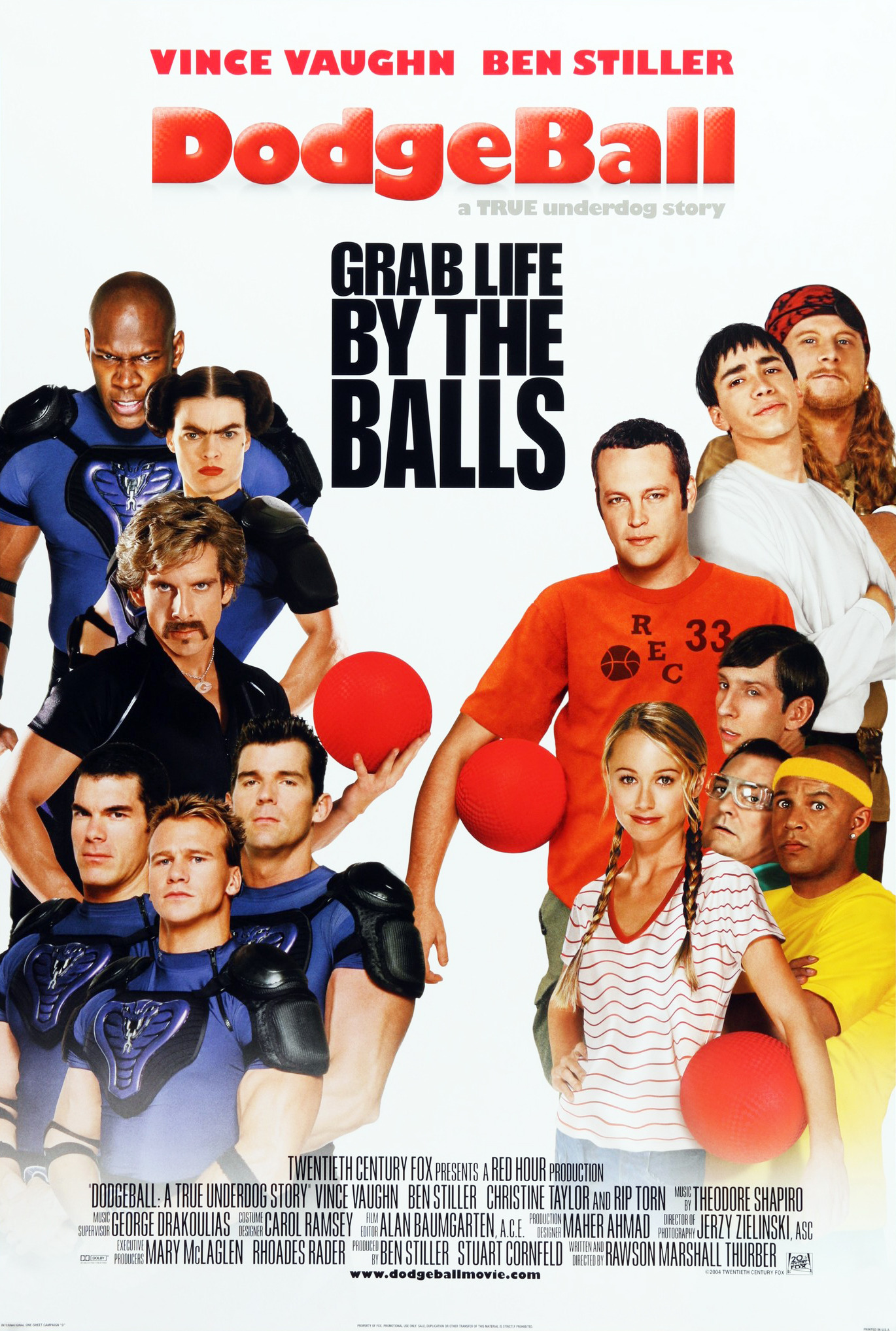 Mega Sized Movie Poster Image for DodgeBall (#6 of 6)