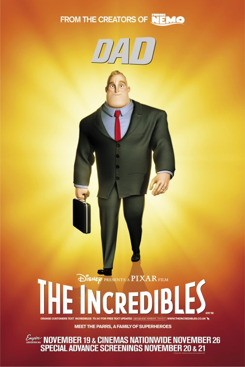 The Incredibles Movie Poster