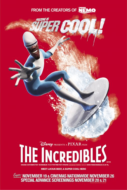 The Incredibles Movie Poster