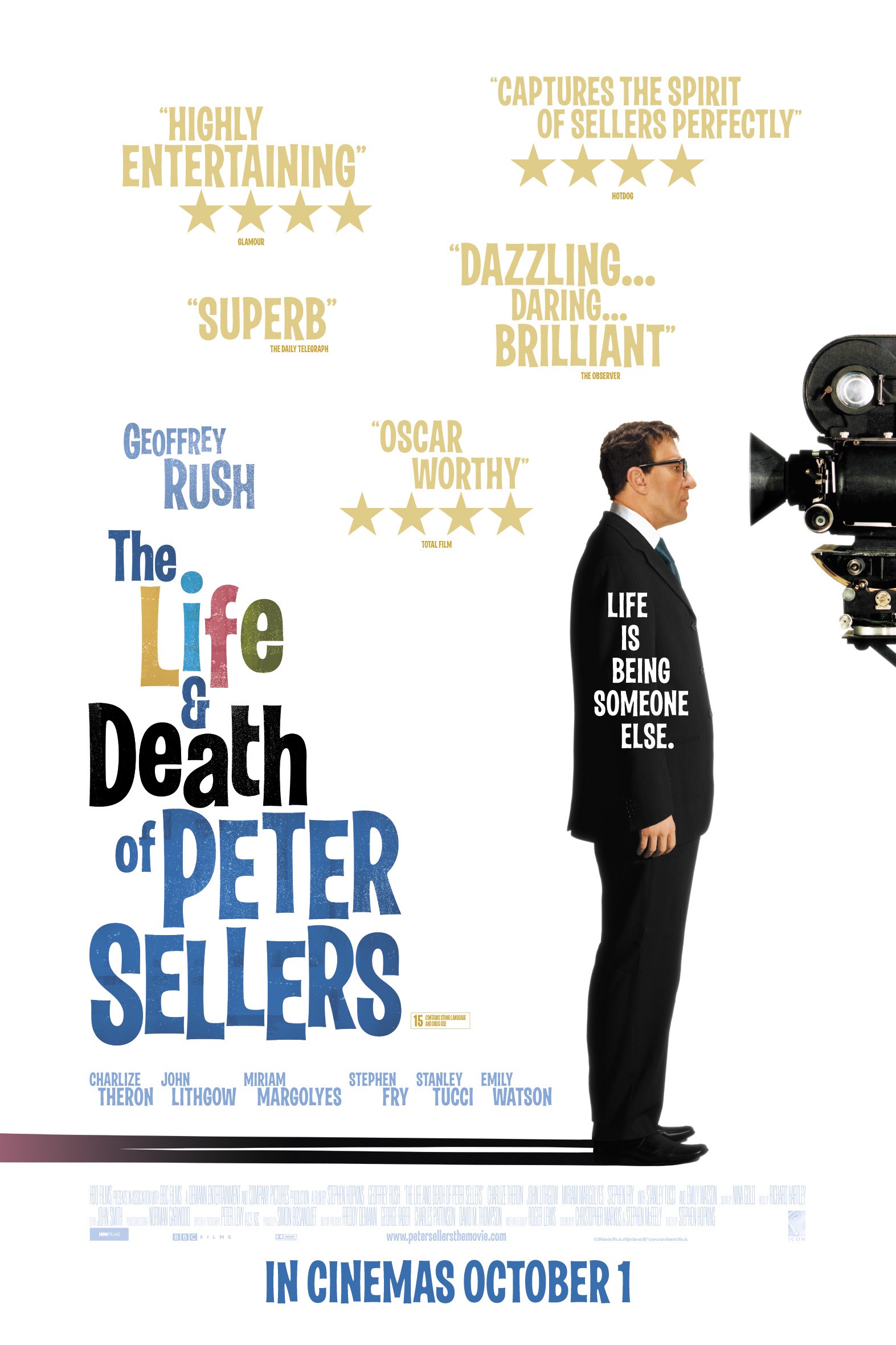 Mega Sized Movie Poster Image for The Life and Death of Peter Sellers (#1 of 4)