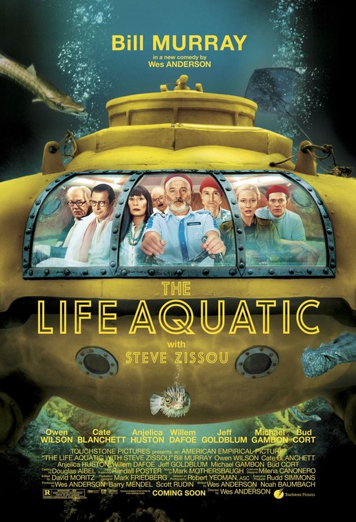 The Life Aquatic with Steve Zissou Movie Poster