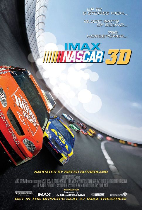 Nascar 3D Movie Poster