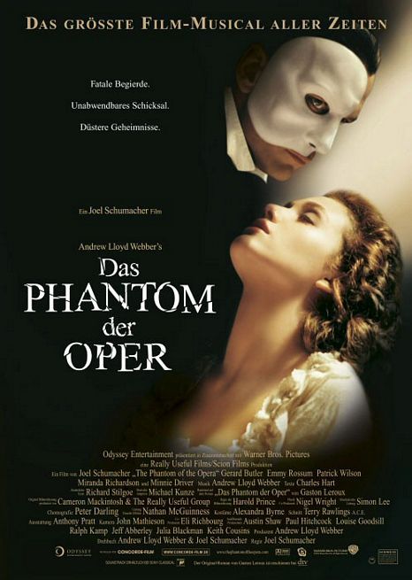 The Phantom of the Opera Movie Poster