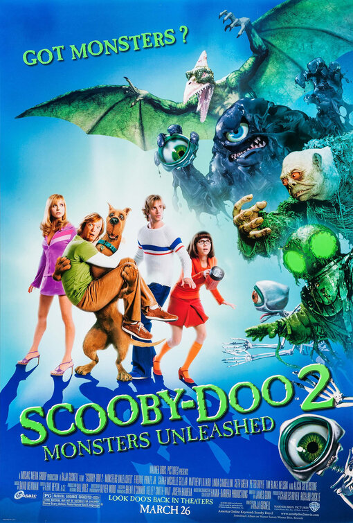 Scooby Doo 2: Monsters Unleashed Movie Poster