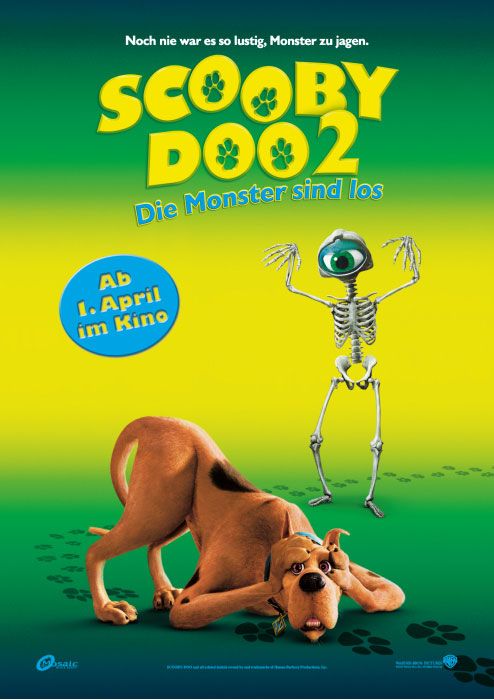 Scooby Doo 2: Monsters Unleashed Movie Poster