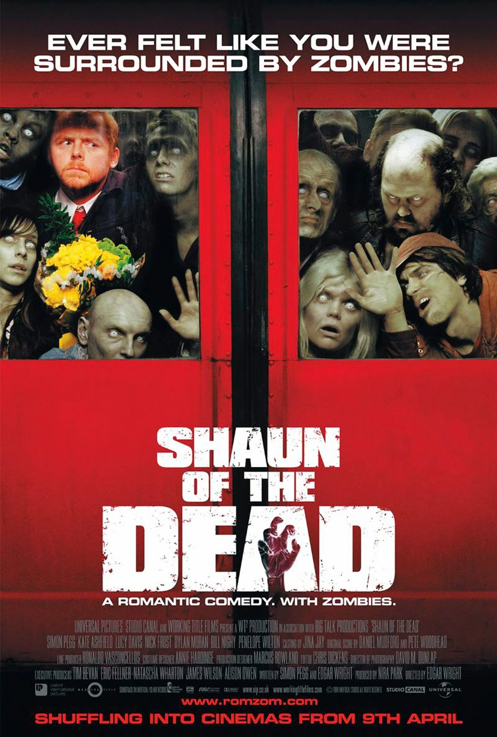 Extra Large Movie Poster Image for Shaun of the Dead (#1 of 3)