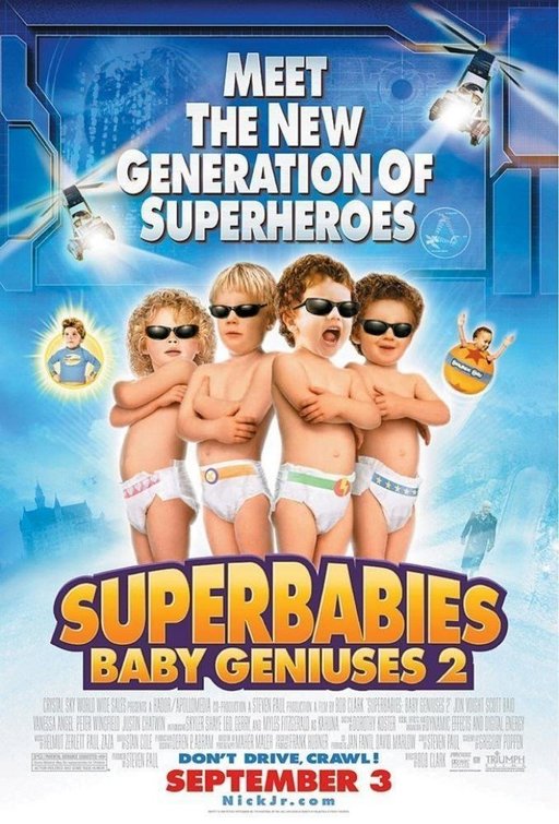 Superbabies: Baby Geniuses 2 Movie Poster