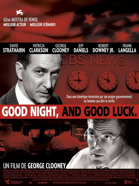 Good Night, and Good Luck. Movie Poster