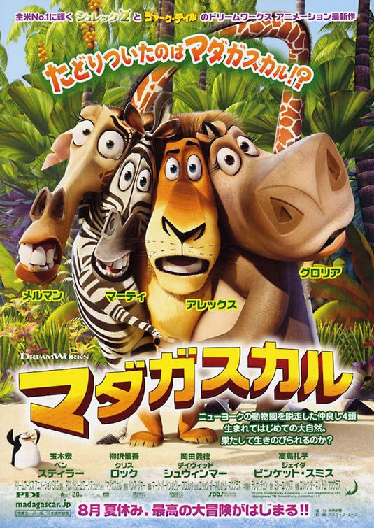 Madagascar Movie Poster