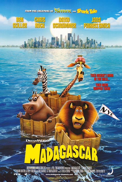 Madagascar Movie Poster