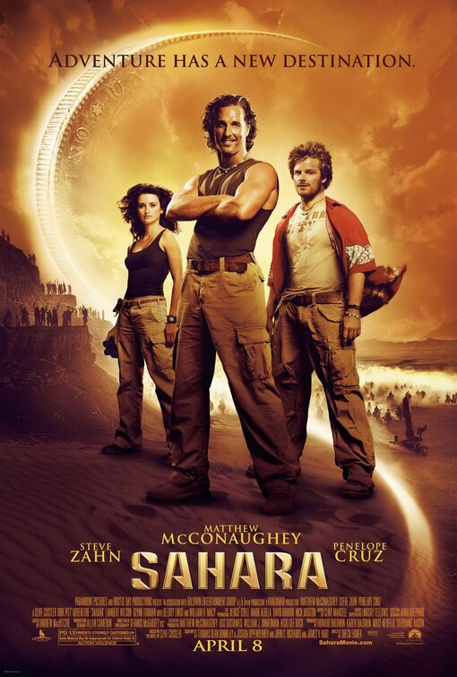 Sahara Movie Poster