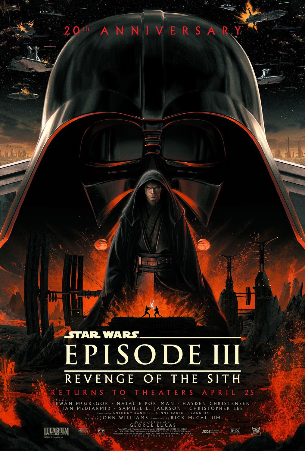 Extra Large Movie Poster Image for Star Wars: Episode III - Revenge of the Sith (#10 of 10)