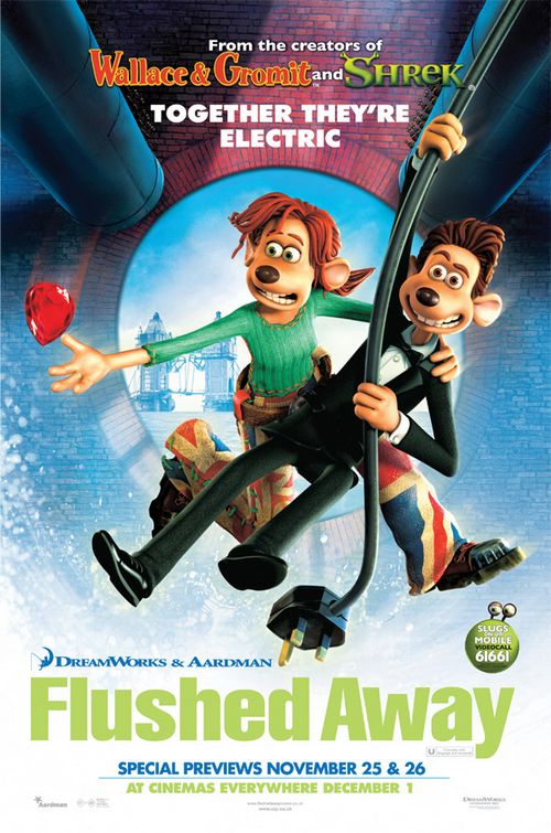 Flushed Away Movie Poster