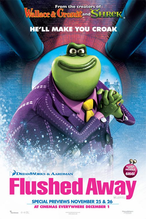 Flushed Away Movie Poster