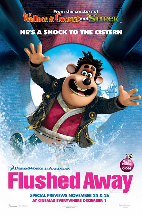 Flushed Away Movie Poster