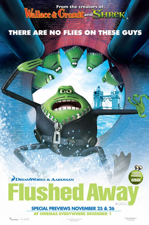 Flushed Away Movie Poster