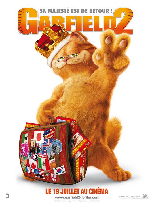 Garfield: A Tail of Two Kitties Movie Poster