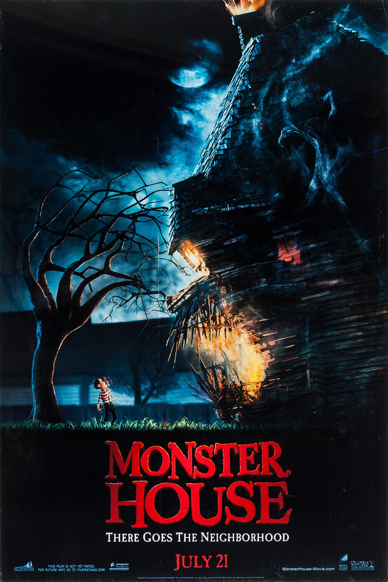 Mega Sized Movie Poster Image for Monster House (#3 of 6)