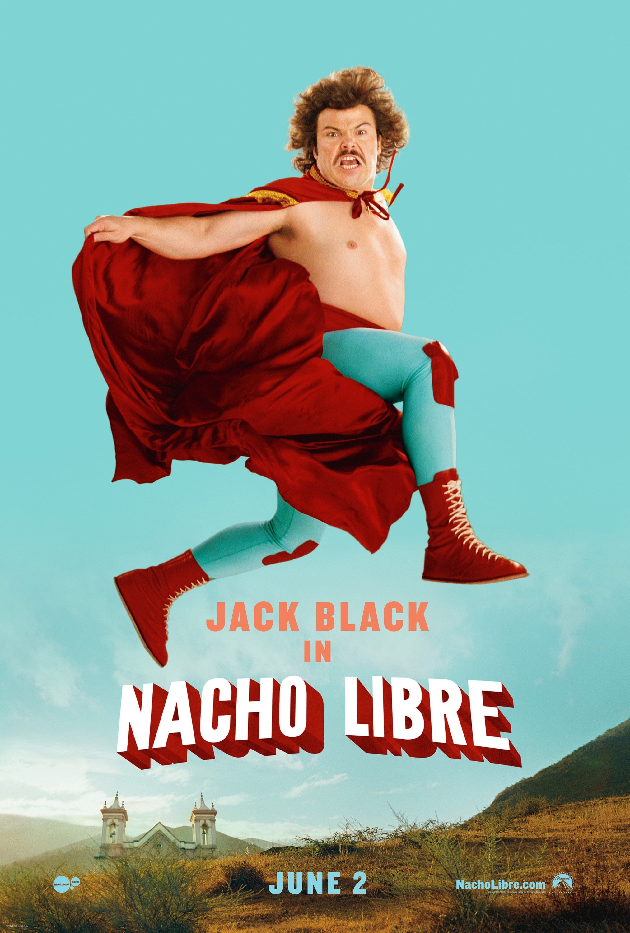 Mega Sized Movie Poster Image for Nacho Libre (#1 of 7)