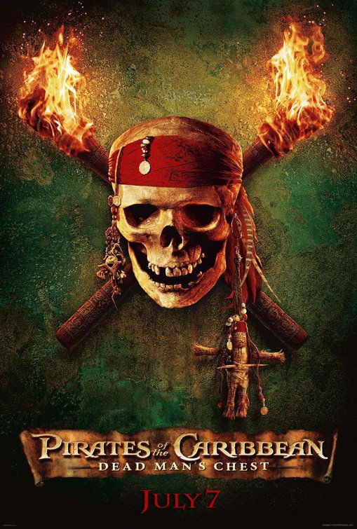 Pirates of the Caribbean: Dead Man's Chest Movie Poster