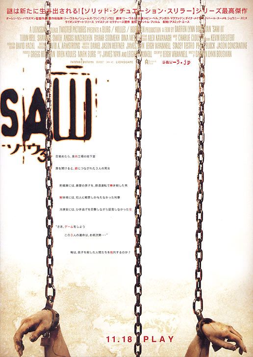 Saw III Movie Poster