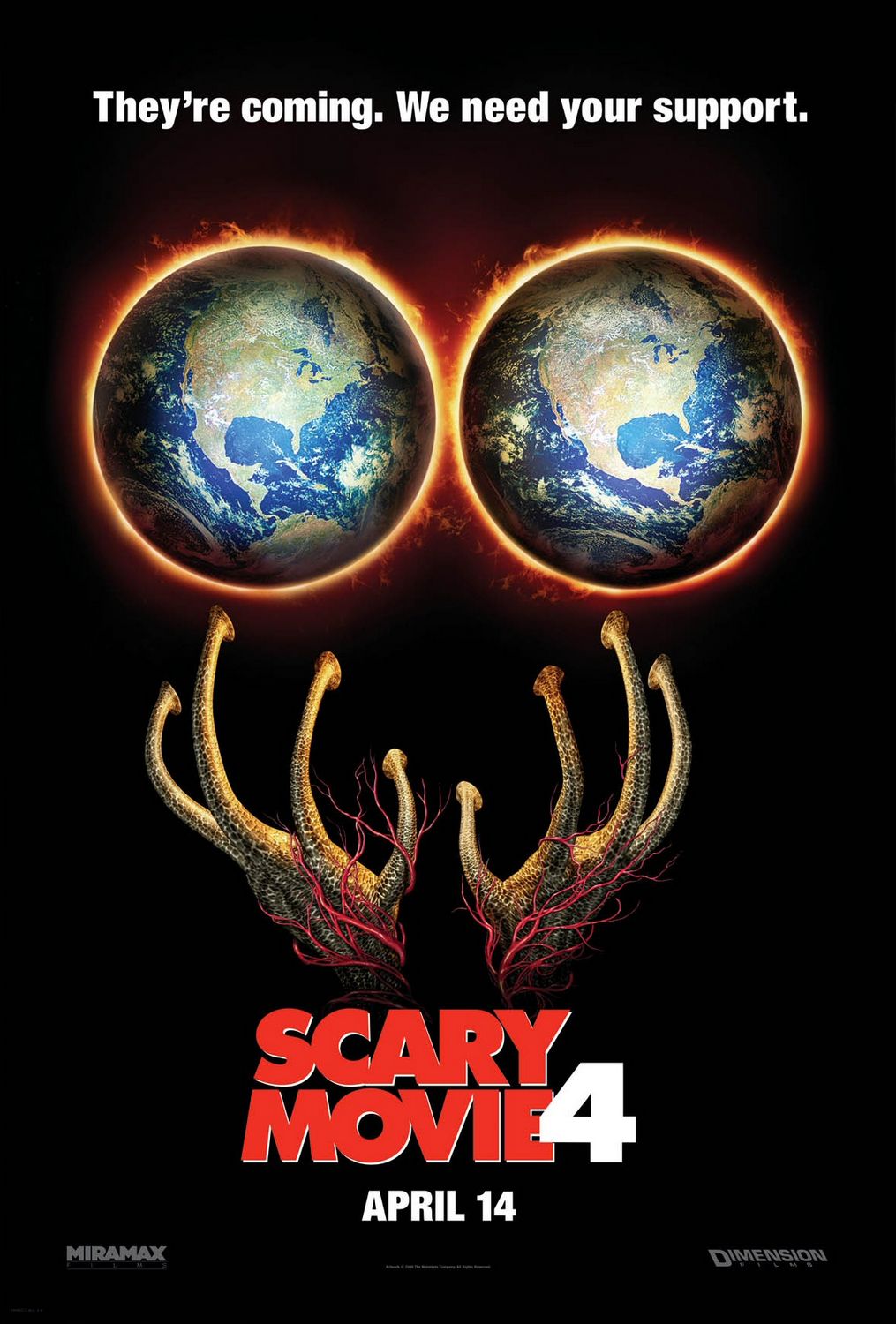 Extra Large Movie Poster Image for Scary Movie 4 (#3 of 4)