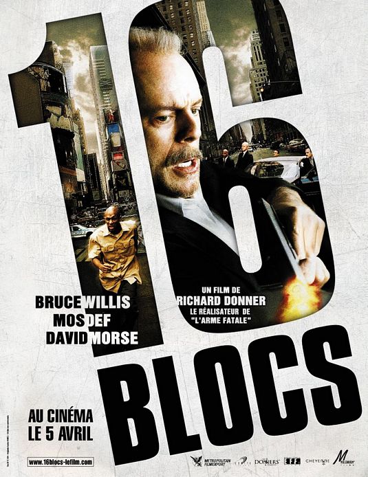 16 Blocks Movie Poster