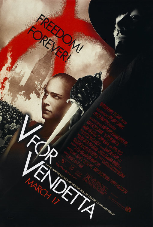 V for Vendetta Movie Poster