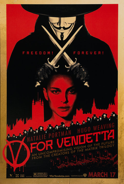 V for Vendetta Movie Poster