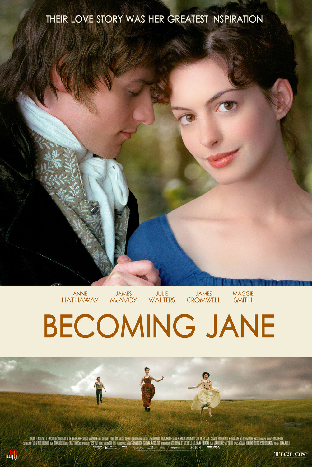 Extra Large Movie Poster Image for Becoming Jane (#1 of 6)