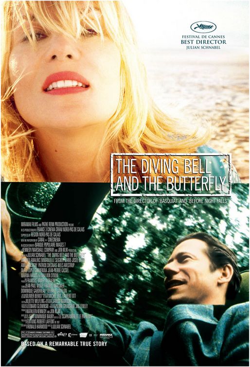 The Diving Bell and the Butterfly Movie Poster