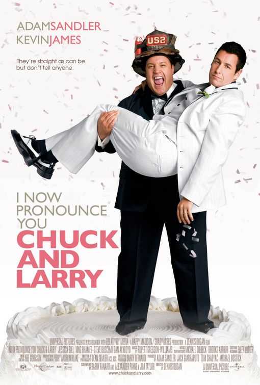 I Now Pronounce You Chuck and Larry Movie Poster