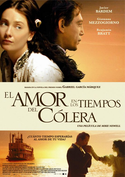 Love in the Time of Cholera Movie Poster