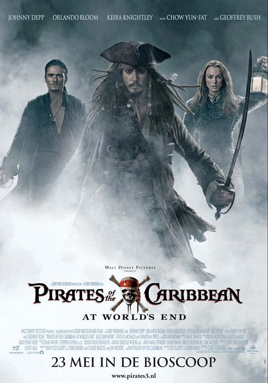 Pirates of the Caribbean: At World's End Movie Poster