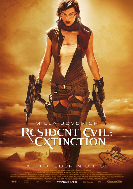 Resident Evil: Extinction Movie Poster