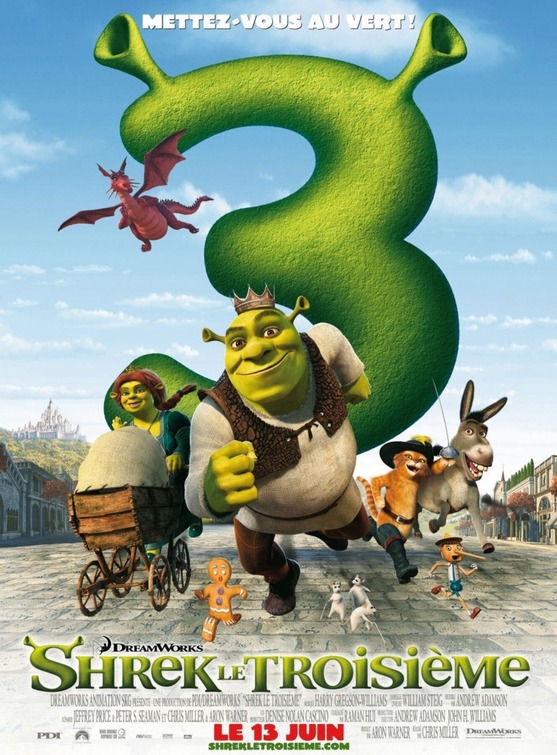 Shrek the Third Movie Poster