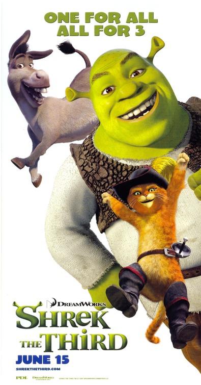 Shrek the Third Movie Poster